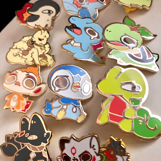 Enamel Pins -  Chimchar