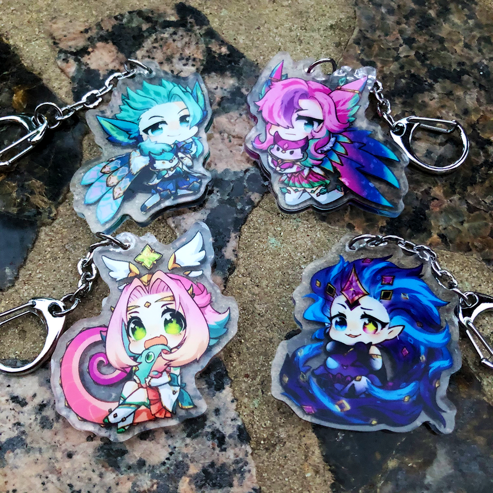 Acrylic Charms - Star Guardian Group 3