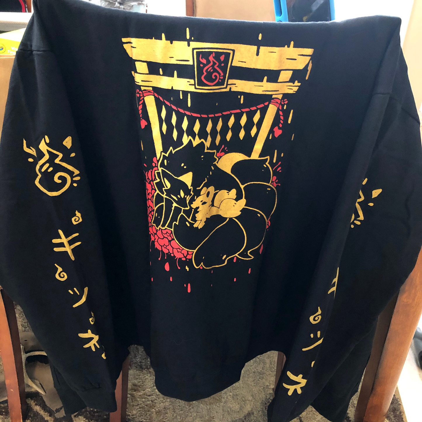 Shrine Fox Hoodie
