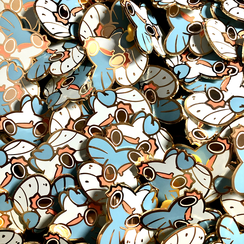 Enamel Pins - Mudkip