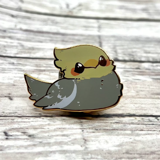 Enamel Pins - Cockatiels