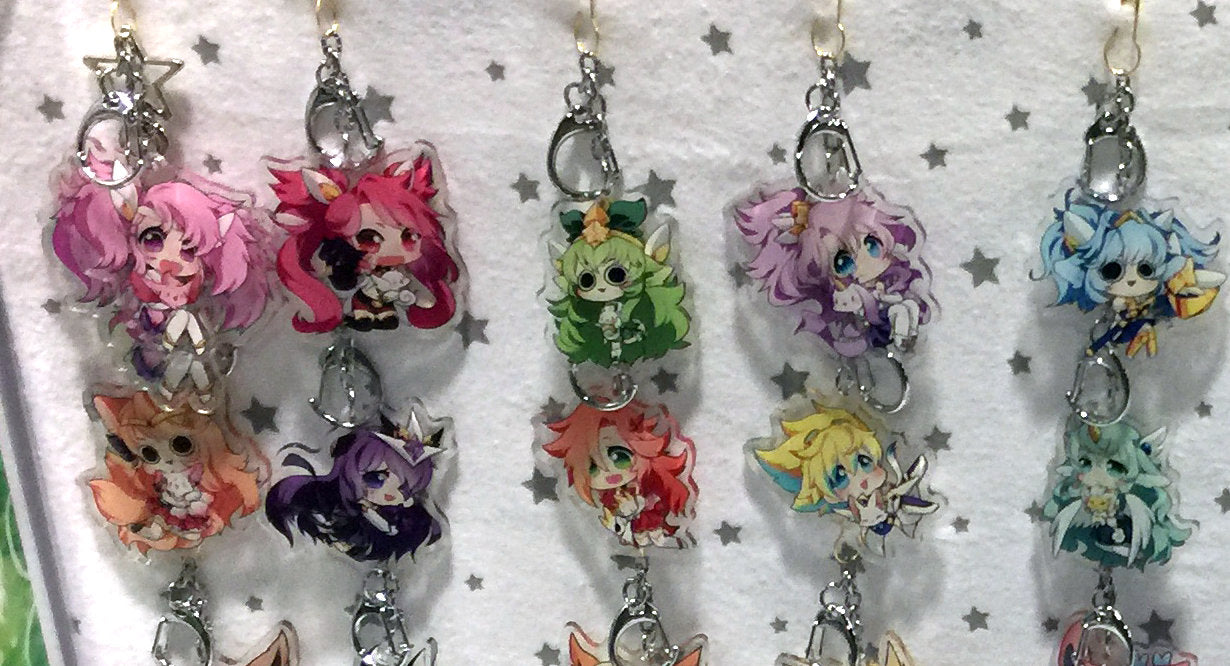 Acrylic Charms - Star Guardian Group 1 and 2