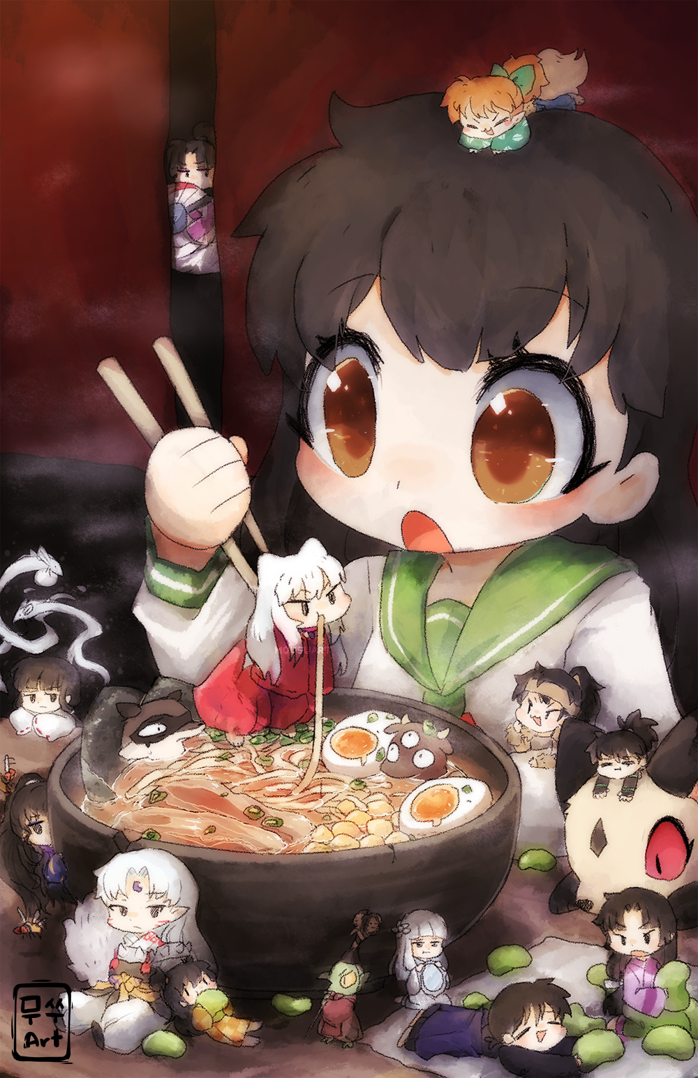 Print 11x17 - Inuyasha
