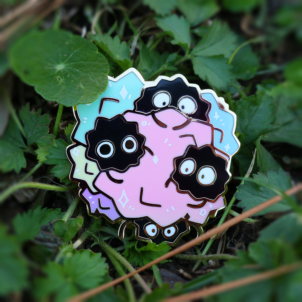 Enamel Pins - Soot Sprite