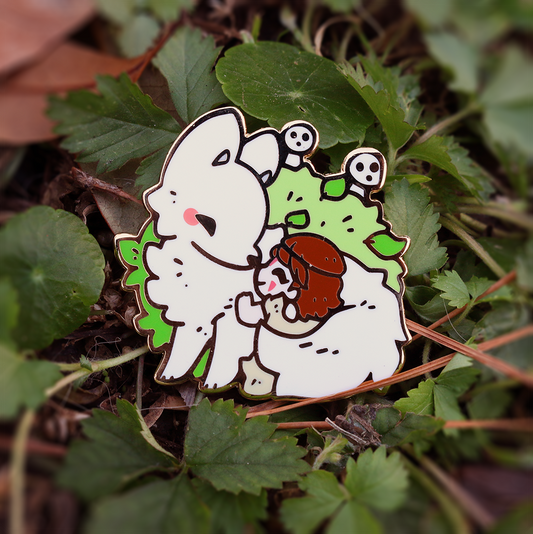 Enamel Pins - Princess Mononoke