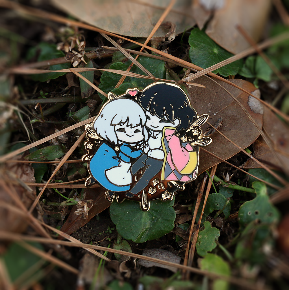 Enamel Pins - Sophie and Howl