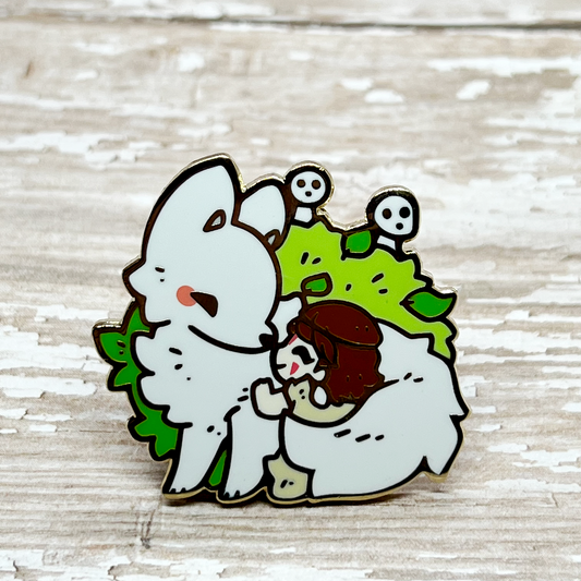 Enamel Pins - Princess Mononoke