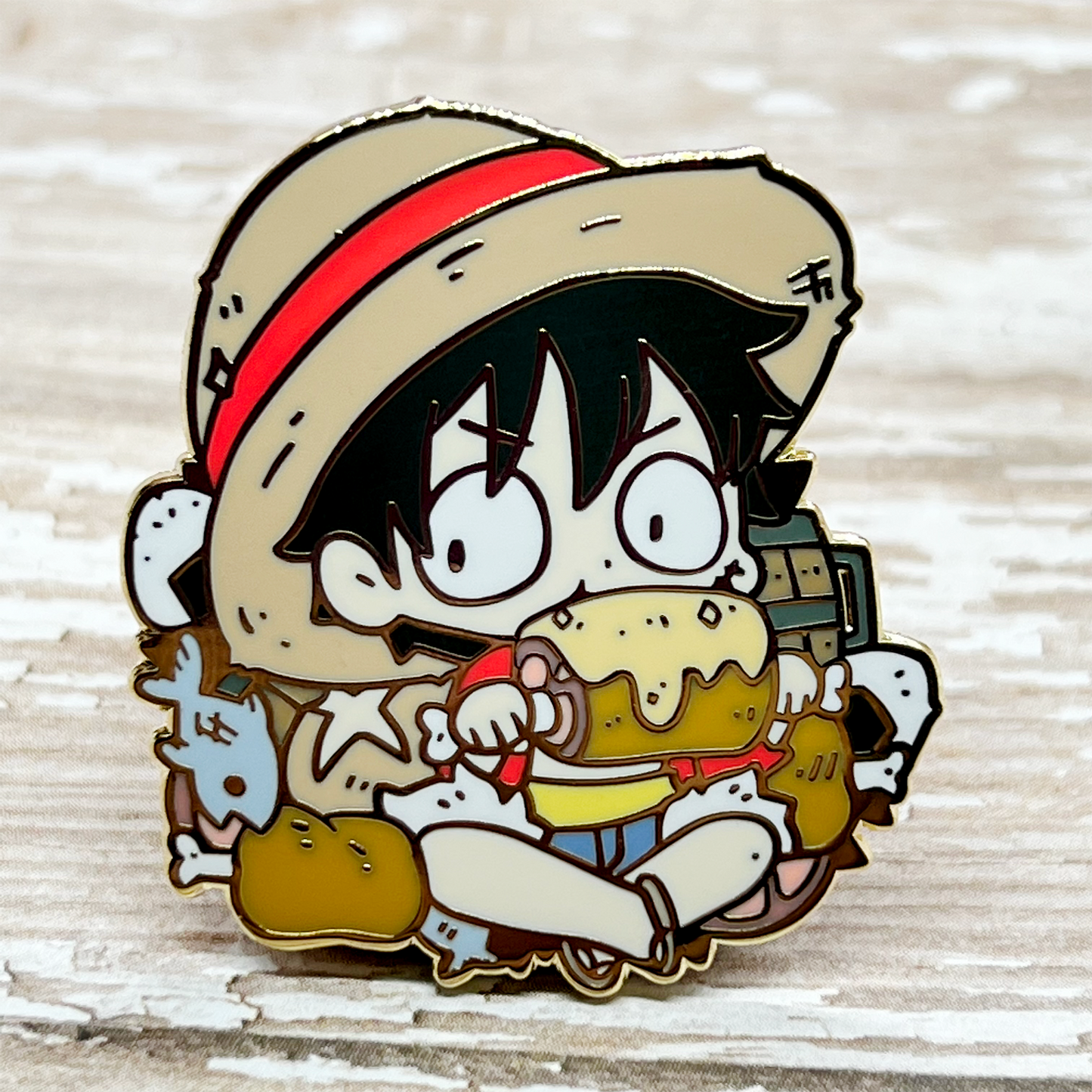 Enamel Pins - Luffy