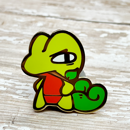 Enamel Pins -  Treeko