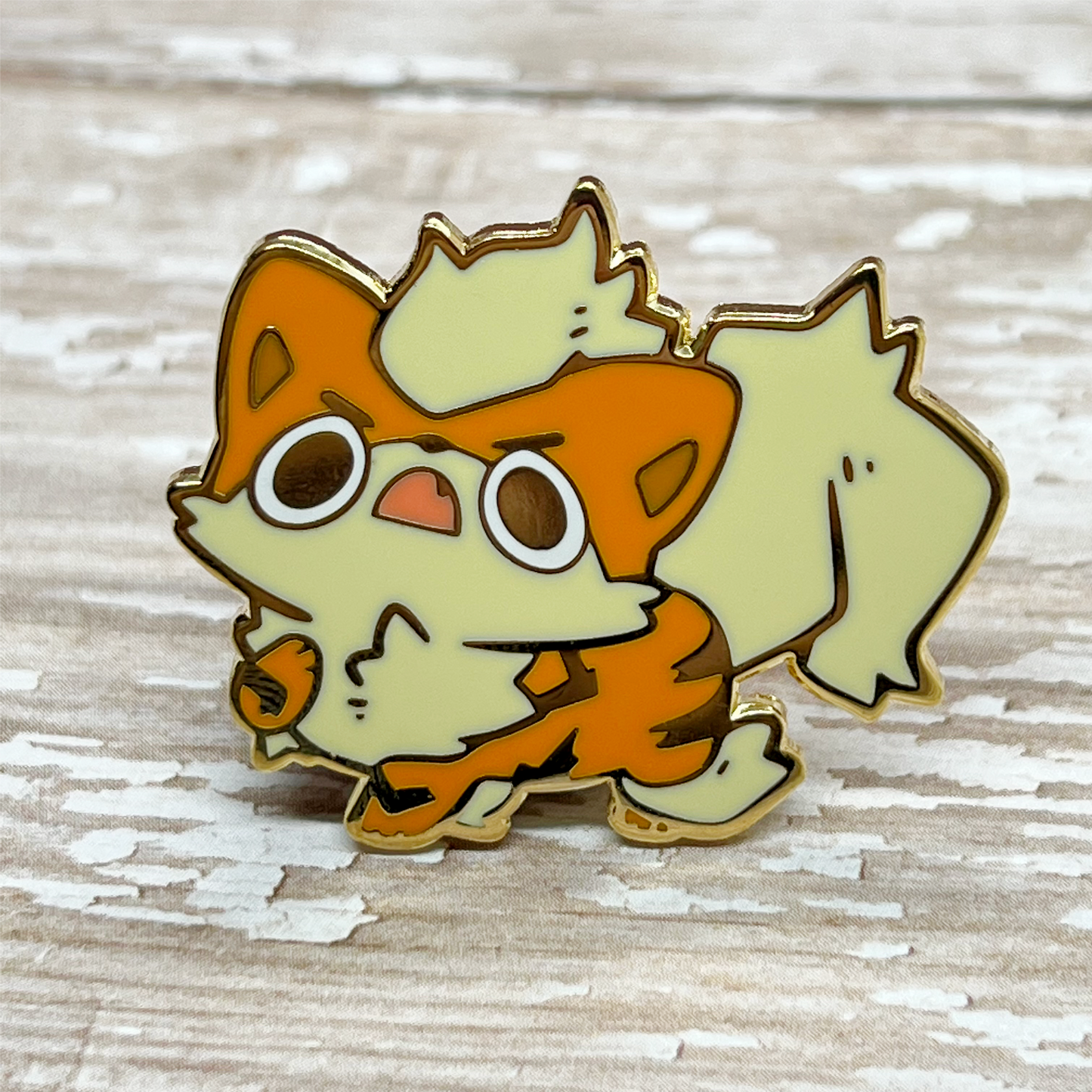 Enamel Pins - Angry Arcanine