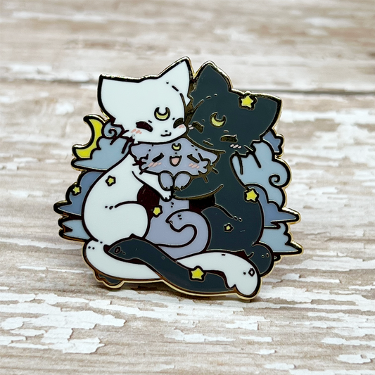 Enamel Pins - Artemis, Luna, and Diana