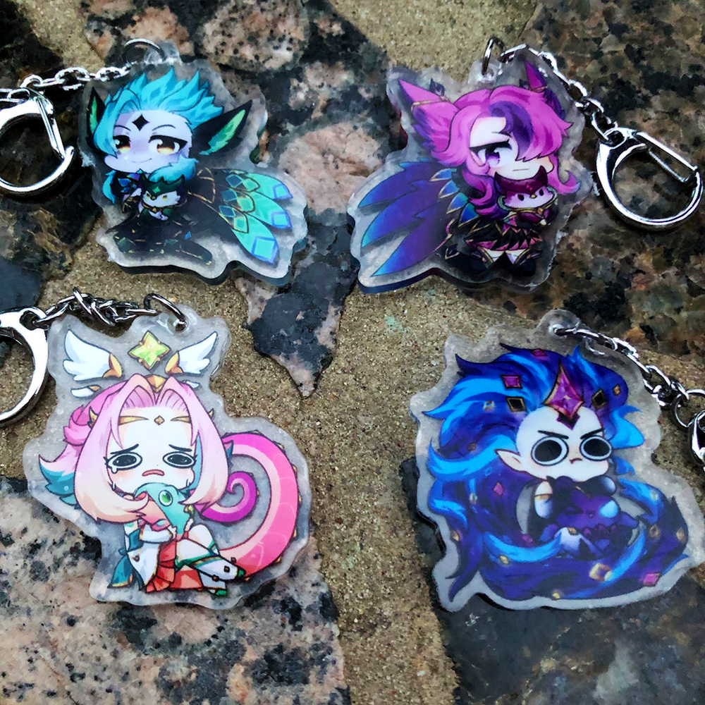 Acrylic Charms - Star Guardian Group 3