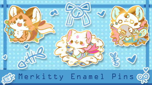 Enamel Pins - Merkitty (Flawed Only)