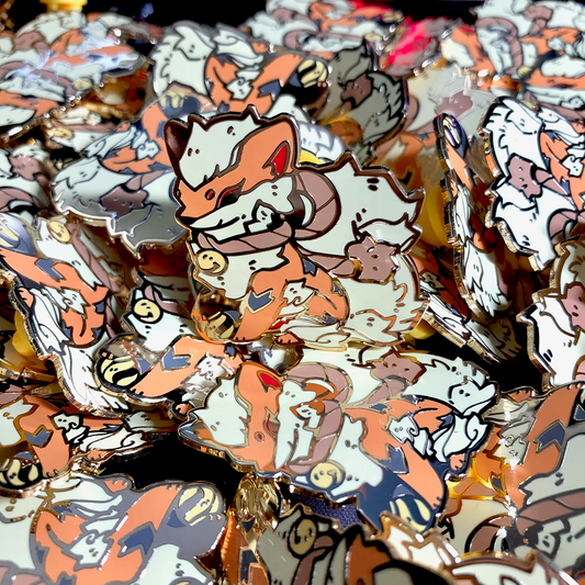 Enamel Pins -  Shrine Arcanine