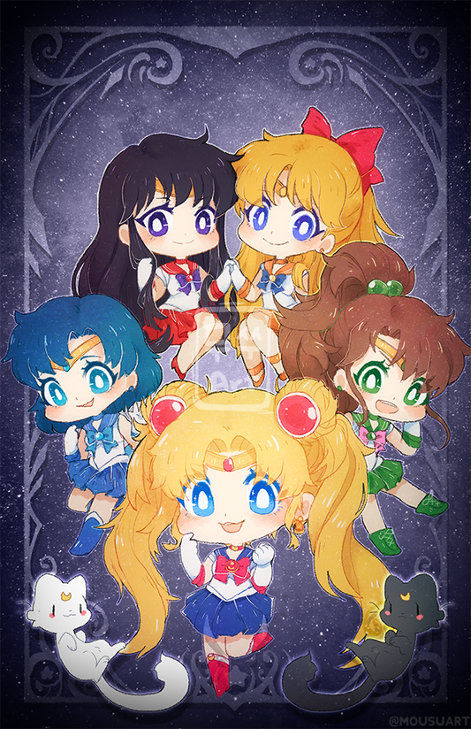 Print 11x17 - Sailor Scouts