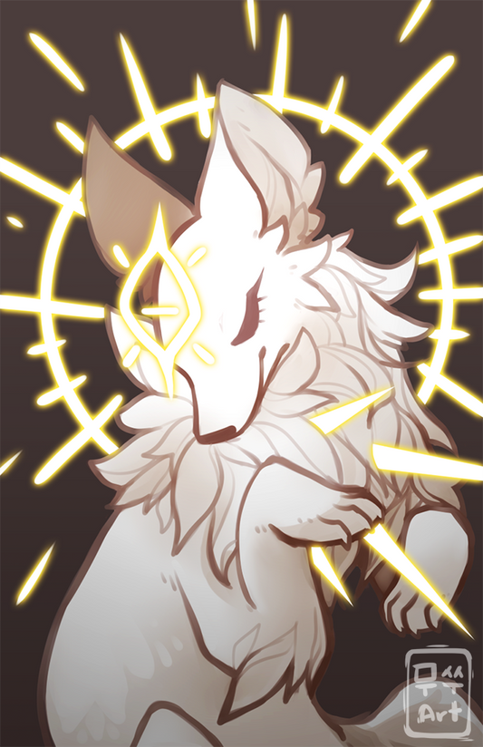 Print 11x17 - Wolf