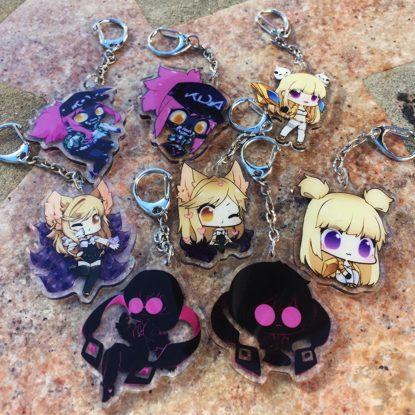 Acrylic Charms - KDA