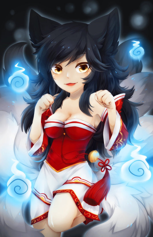 Print 11x17 - LoL Ahri