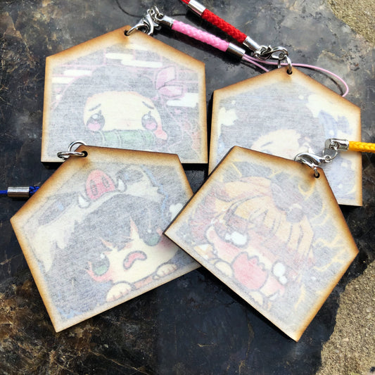 Wooden Charms - Demon Hunter