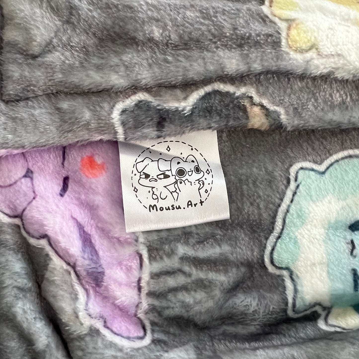 Cute Fleece Blanket - Eeveelution - 40in x 60in