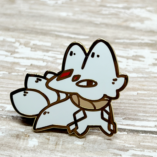 Enamel Pins -  White Fox