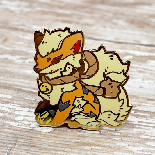 Enamel Pins -  Shrine Arcanine